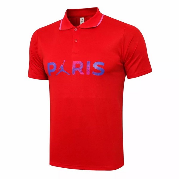 Polo Paris Saint Germain 2021-2022 Rojo Purpura